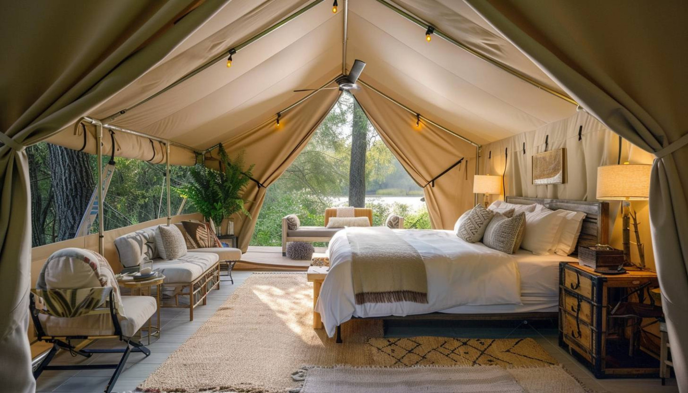 Entdecken Sie Luxus-Camping: Vorteile eines 5-Sterne-Erlebnisses in der Natur